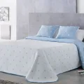 Colcha estrella 180*280 Cms (90) celeste